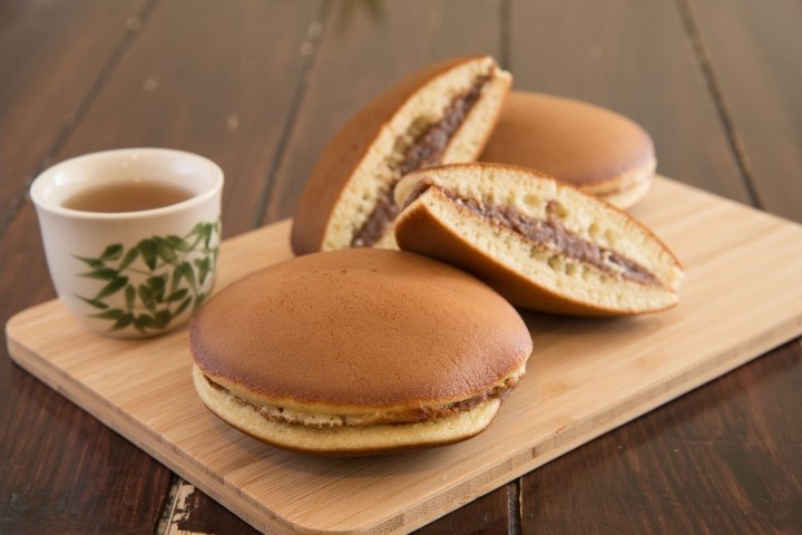 Dorayaki auf einem Teller